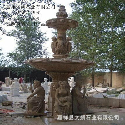 石雕喷泉价格 石雕喷泉假山 石头喷泉雕刻 石雕鱼喷泉