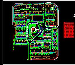 住宅小区园林绿化规划设计图纸免费下载